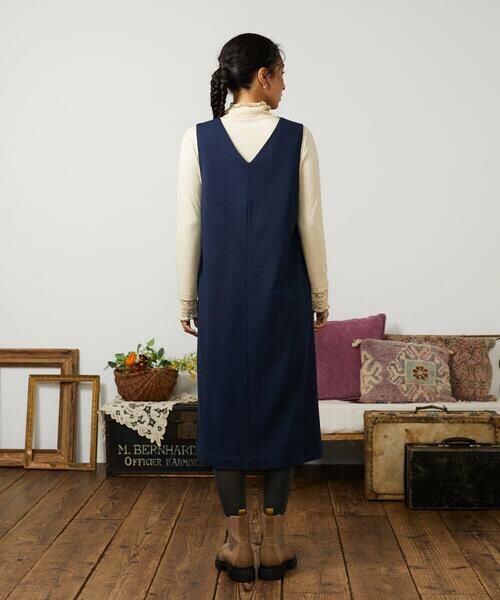 Jocomomola / ホコモモラ ロング・マキシ丈ワンピース | ポンチストレッチワンピース | 詳細3