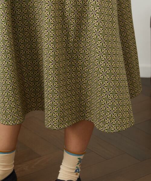 Jocomomola / ホコモモラ ロング・マキシ丈ワンピース | Armadura de flores ジャカードワンピース | 詳細7