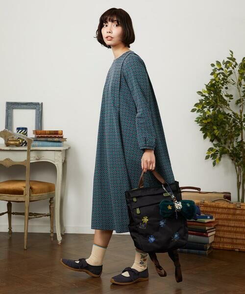 Jocomomola / ホコモモラ ロング・マキシ丈ワンピース | Armadura de flores ジャカードワンピース | 詳細10