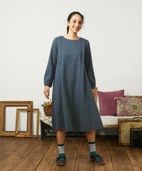 Jocomomola / ホコモモラ ロング・マキシ丈ワンピース | Armadura de flores ジャカードワンピース | 詳細11