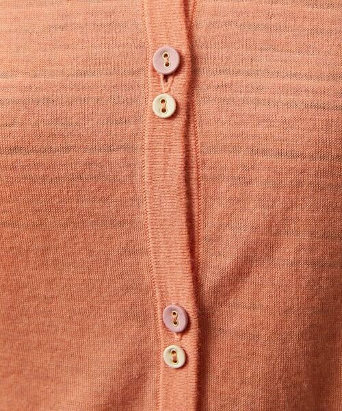 Jocomomola / ホコモモラ カーディガン・ボレロ | Suave シアーニットカーディガン | 詳細6