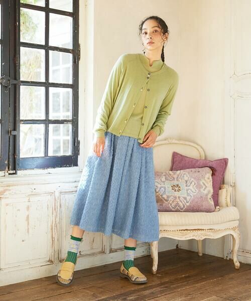 Jocomomola / ホコモモラ カーディガン・ボレロ | Suave シアーニットカーディガン | 詳細11