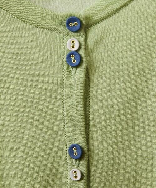 Jocomomola / ホコモモラ カーディガン・ボレロ | Suave シアーニットカーディガン | 詳細12