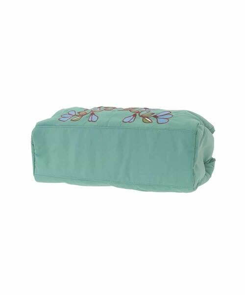 Jocomomola / ホコモモラ トートバッグ | フラワー刺繍ナイロントートバッグ | 詳細6