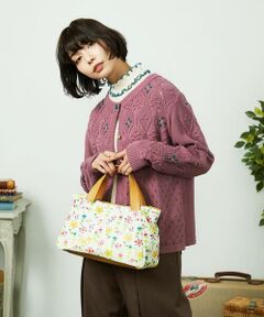 Jocomomola / ホコモモラ トートバッグ | 【2WAY】フラワープリントトートバッグ