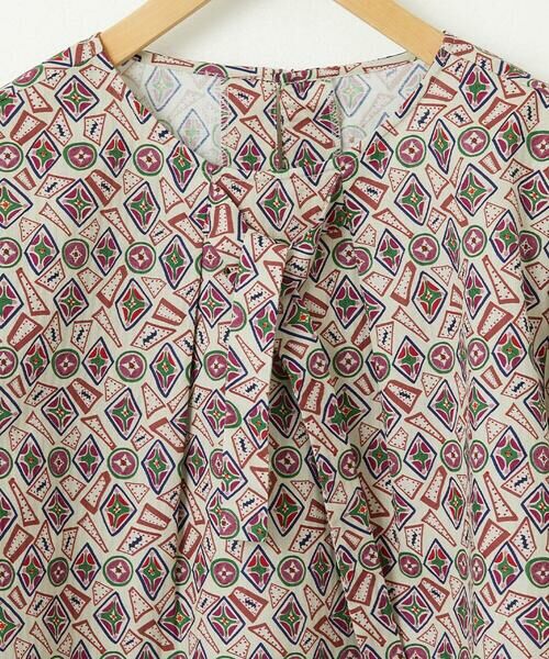 Jocomomola / ホコモモラ シャツ・ブラウス | Hidalgo 幾何調プリントブラウス | 詳細1
