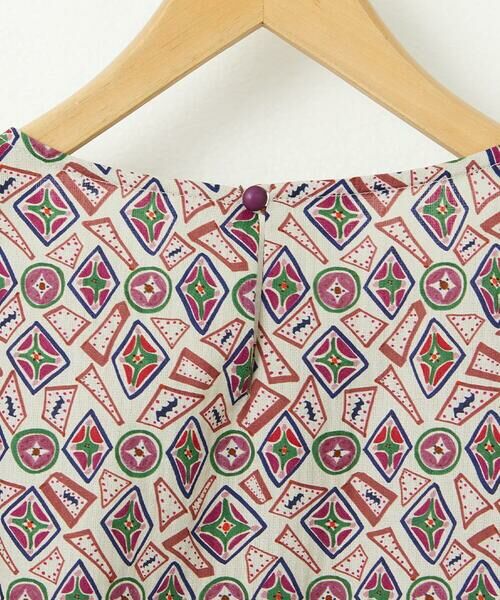 Jocomomola / ホコモモラ シャツ・ブラウス | Hidalgo 幾何調プリントブラウス | 詳細2