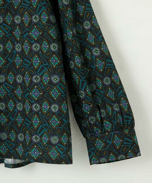 Jocomomola / ホコモモラ シャツ・ブラウス | Hidalgo 幾何調プリントブラウス | 詳細7