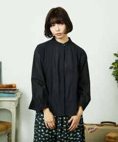 Jocomomola / ホコモモラ シャツ・ブラウス | Tejido ドッキングスタンドカラーブラウス