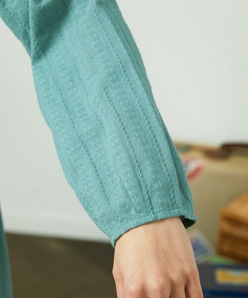 Jocomomola / ホコモモラ シャツ・ブラウス | Tejido ドッキングロング丈ブラウス | 詳細8