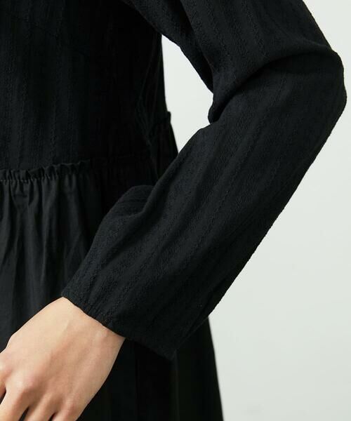 Jocomomola / ホコモモラ シャツ・ブラウス | Tejido ドッキングロング丈ブラウス | 詳細17