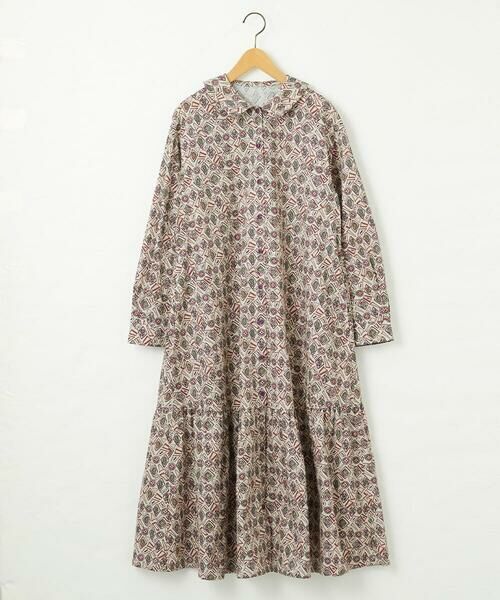 Jocomomola / ホコモモラ ロング・マキシ丈ワンピース | Hidalgo 幾何調プリントワンピース | 詳細1