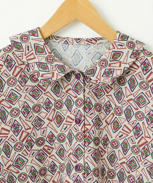 Jocomomola / ホコモモラ ロング・マキシ丈ワンピース | Hidalgo 幾何調プリントワンピース | 詳細3