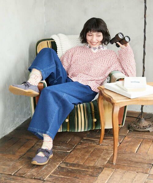 Jocomomola / ホコモモラ ニット・セーター | カラーネップニットプルオーバー | 詳細2