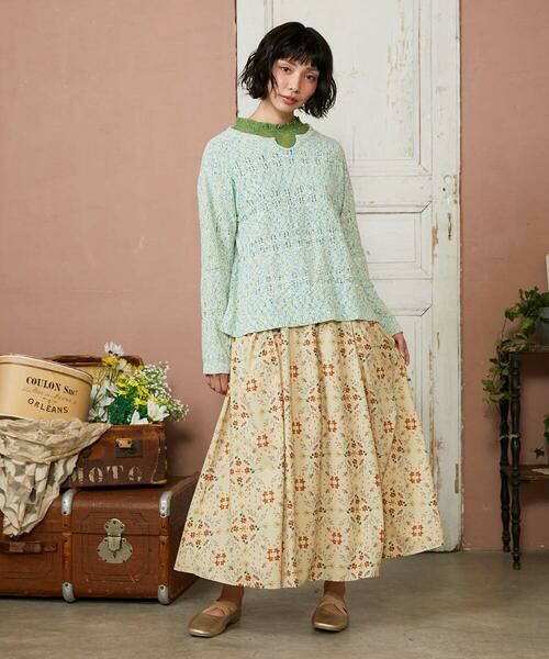 Jocomomola / ホコモモラ ニット・セーター | カラーネップニットプルオーバー | 詳細4