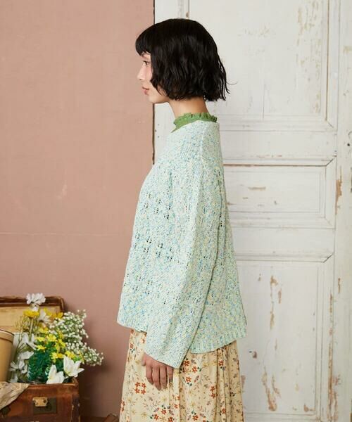 Jocomomola / ホコモモラ ニット・セーター | カラーネップニットプルオーバー | 詳細5