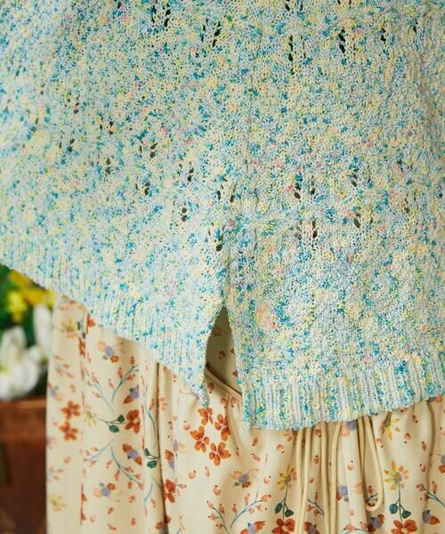 Jocomomola / ホコモモラ ニット・セーター | カラーネップニットプルオーバー | 詳細9