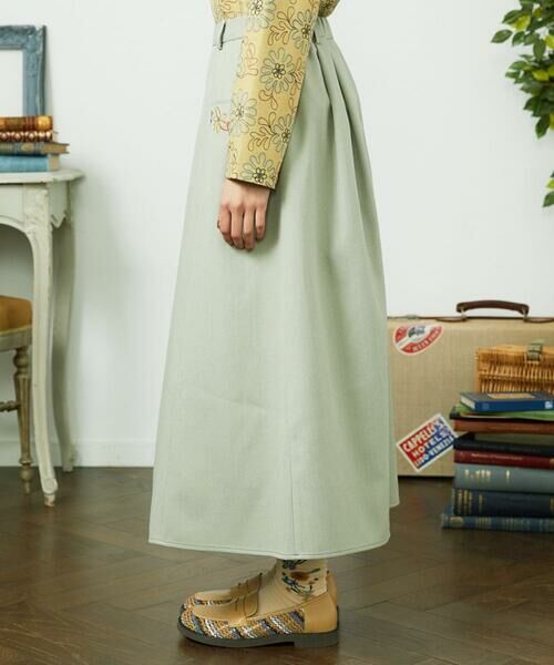 Jocomomola / ホコモモラ ロング・マキシ丈スカート | Pluma de flecha フレアスカート | 詳細6