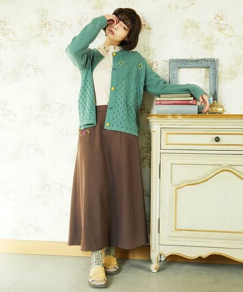 Jocomomola / ホコモモラ ロング・マキシ丈スカート | Pluma de flecha フレアスカート | 詳細14