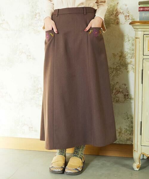 Jocomomola / ホコモモラ ロング・マキシ丈スカート | Pluma de flecha フレアスカート | 詳細20