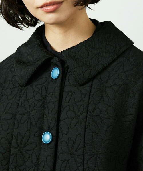Jocomomola / ホコモモラ その他アウター | Ｌinea ジャカード 中綿入りコート | 詳細10