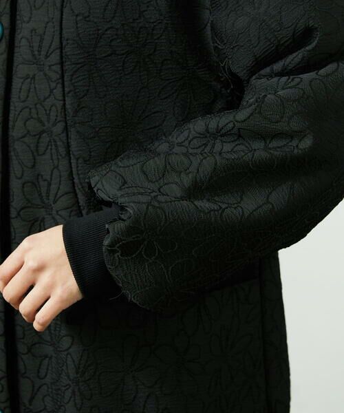 Jocomomola / ホコモモラ その他アウター | Ｌinea ジャカード 中綿入りコート | 詳細13