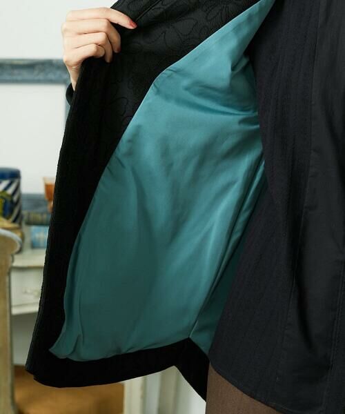 Jocomomola / ホコモモラ その他アウター | Ｌinea ジャカード 中綿入りコート | 詳細14