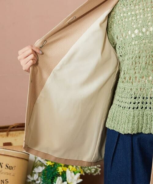 Jocomomola / ホコモモラ セットアップ | Chorlito 千鳥チェックフード付きジャケット | 詳細17