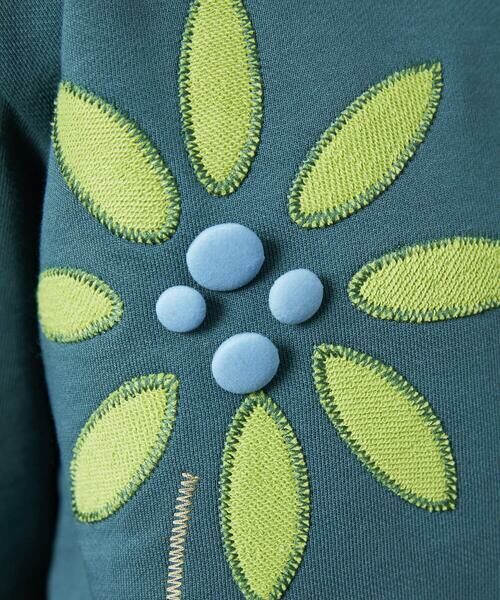 Jocomomola / ホコモモラ カットソー | Palominos flor フラワーアップリケカットソー | 詳細10