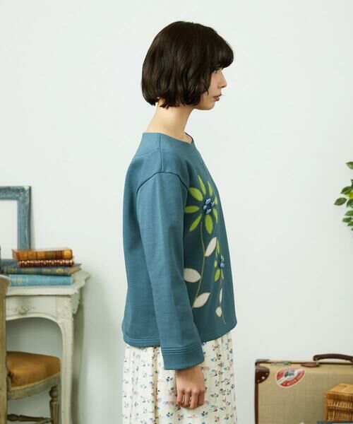 Jocomomola / ホコモモラ カットソー | Palominos flor フラワーアップリケカットソー | 詳細14