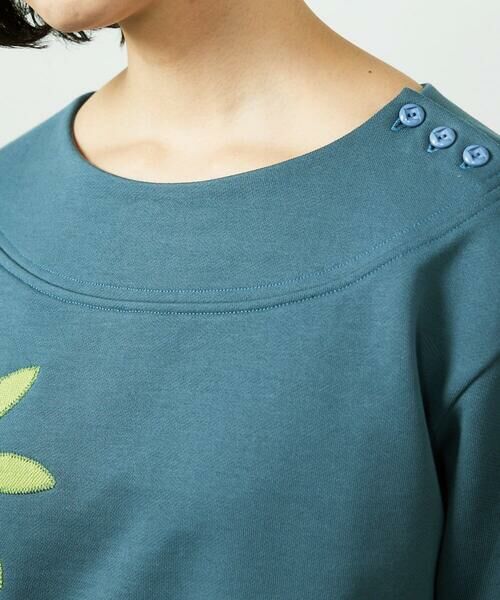 Jocomomola / ホコモモラ カットソー | Palominos flor フラワーアップリケカットソー | 詳細15