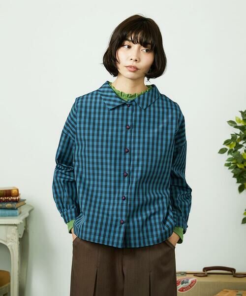 Jocomomola / ホコモモラ カットソー | ベアスムース  レース切り替えカットソー | 詳細7