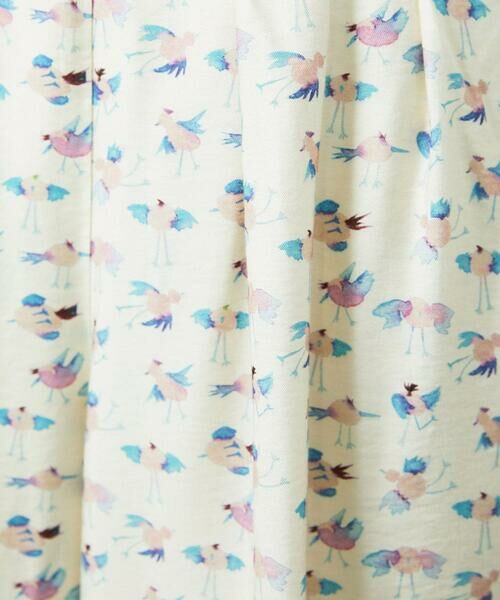 Jocomomola / ホコモモラ その他パンツ | palominos 鳥プリントワイドパンツ | 詳細8