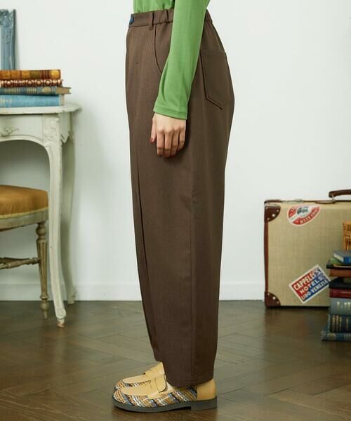 Jocomomola / ホコモモラ チノ・ワークパンツ | Pluma de flecha カーブシルエットパンツ | 詳細16