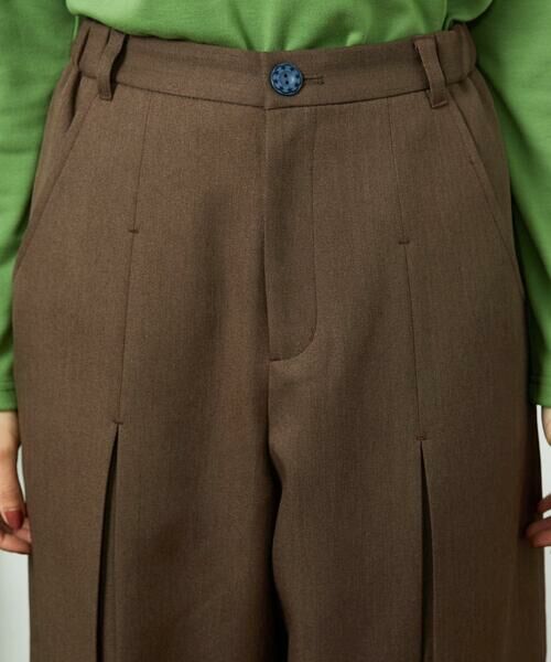 Jocomomola / ホコモモラ チノ・ワークパンツ | Pluma de flecha カーブシルエットパンツ | 詳細18