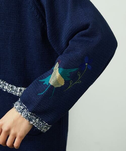 Jocomomola / ホコモモラ カーディガン・ボレロ | Nide de pajaro ファンシーヤーンニットカーディガン | 詳細11