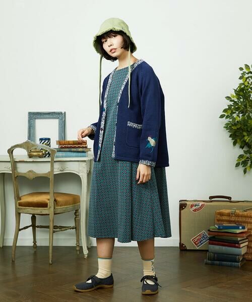 Jocomomola / ホコモモラ カーディガン・ボレロ | Nide de pajaro ファンシーヤーンニットカーディガン | 詳細3