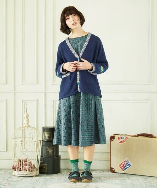 Jocomomola / ホコモモラ カーディガン・ボレロ | Nide de pajaro ファンシーヤーンニットカーディガン | 詳細4