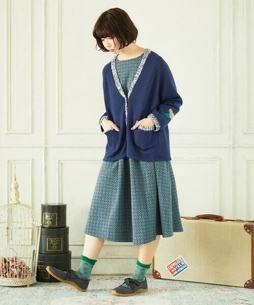 Jocomomola / ホコモモラ カーディガン・ボレロ | Nide de pajaro ファンシーヤーンニットカーディガン | 詳細5