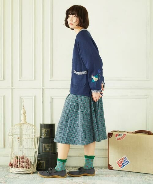 Jocomomola / ホコモモラ カーディガン・ボレロ | Nide de pajaro ファンシーヤーンニットカーディガン | 詳細6