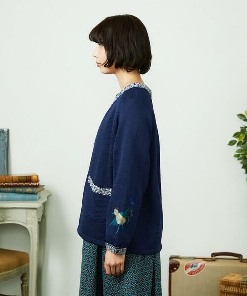 Jocomomola / ホコモモラ カーディガン・ボレロ | Nide de pajaro ファンシーヤーンニットカーディガン | 詳細7