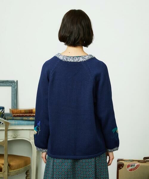 Jocomomola / ホコモモラ カーディガン・ボレロ | Nide de pajaro ファンシーヤーンニットカーディガン | 詳細8