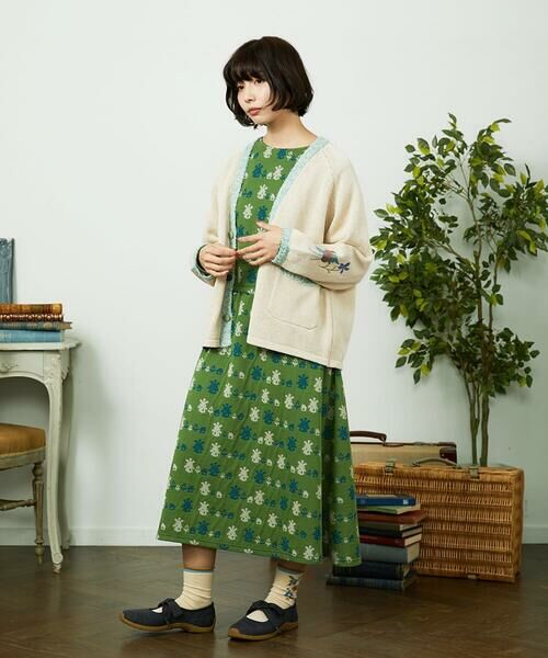 Jocomomola / ホコモモラ カーディガン・ボレロ | Nide de pajaro ファンシーヤーンニットカーディガン | 詳細17