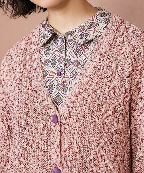 Jocomomola / ホコモモラ カーディガン・ボレロ | カラーネップニットカーディガン | 詳細5