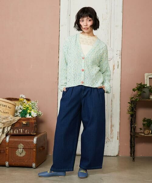 Jocomomola / ホコモモラ カーディガン・ボレロ | カラーネップニットカーディガン | 詳細10