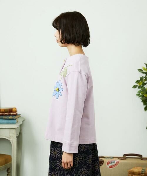 Jocomomola / ホコモモラ カーディガン・ボレロ | Palominos flor フラワーアップリケカーディガン | 詳細8