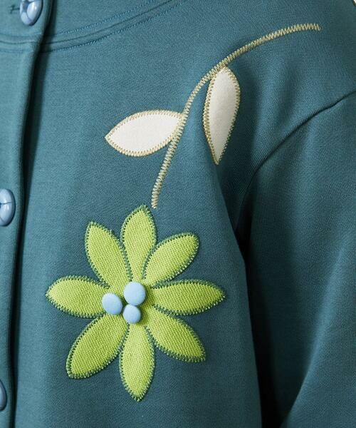 Jocomomola / ホコモモラ カーディガン・ボレロ | Palominos flor フラワーアップリケカーディガン | 詳細19