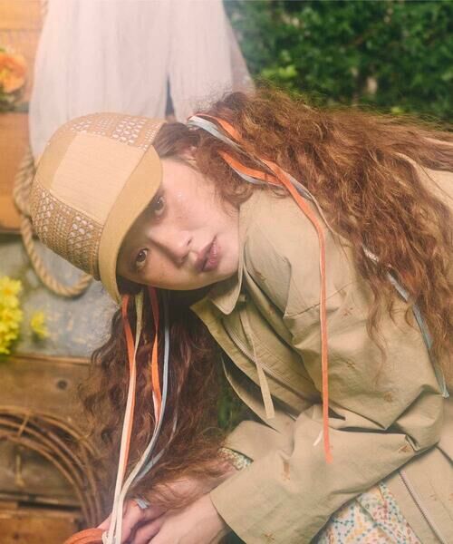 Jocomomola / ホコモモラ キャップ | パッチレース切り替えデザインキャップ | 詳細16