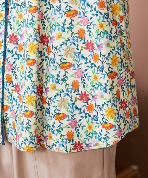 Jocomomola / ホコモモラ シャツ・ブラウス | Sancho Panza フラワープリントブラウス | 詳細18