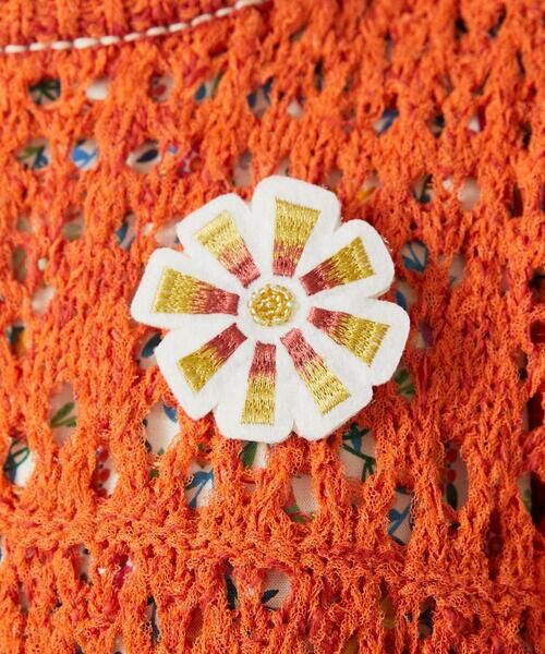 Jocomomola / ホコモモラ ニット・セーター | Molino チュールヤーン透かし編みニット | 詳細5